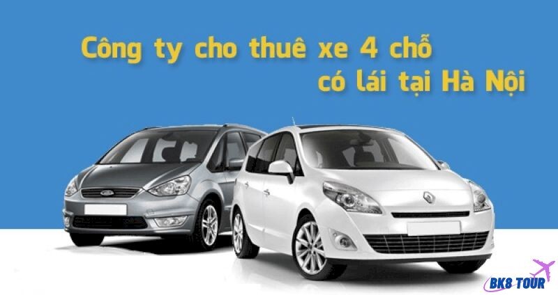 Bảng giá thuê xe du lịch Hà Nội 4 chỗ