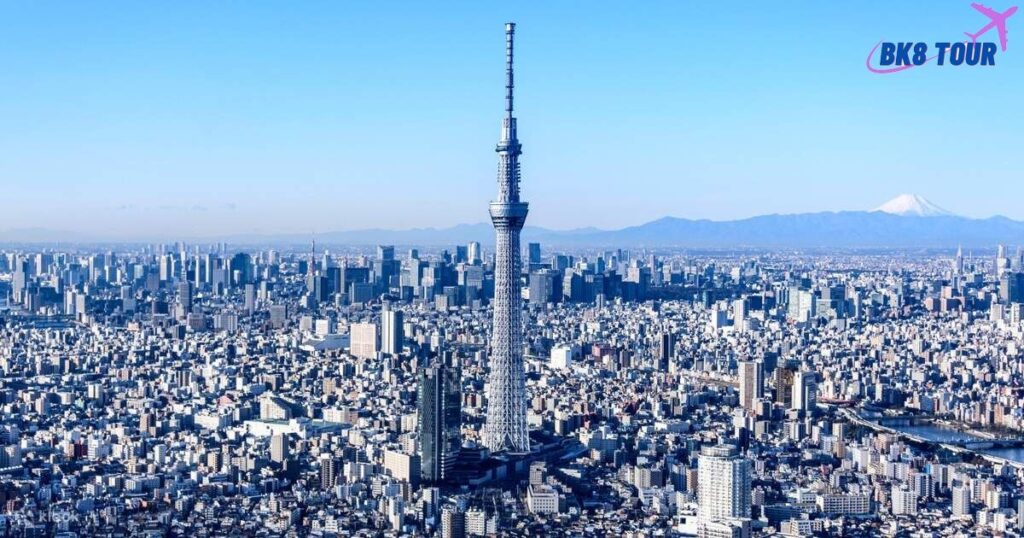 Tháp Tokyo Skytree - khám phá vẻ đẹp của thành phố Tokyo từ Tháp Tokyo Skytree