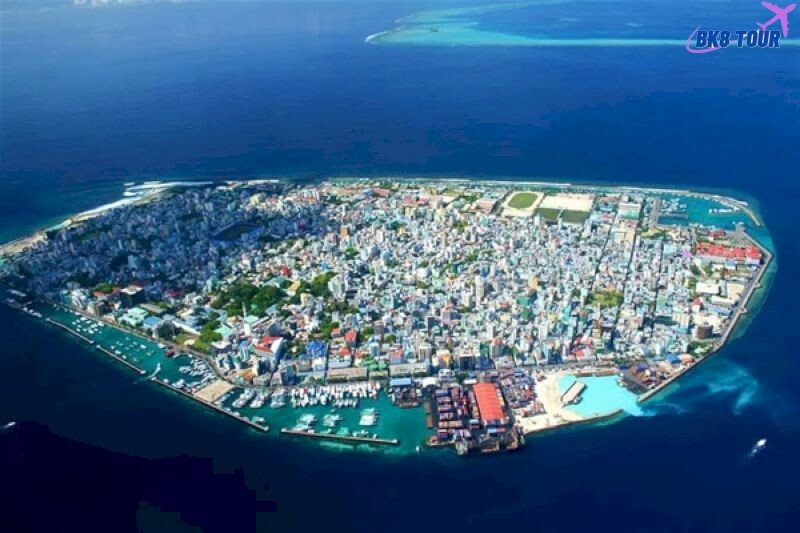 Ngắm Maldives từ trên cao