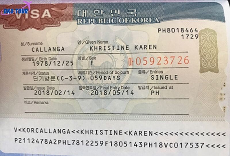 Tìm hiểu thông tin cơ bản về visa Hàn Quốc