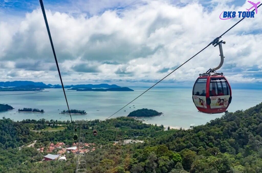 Langkawi - cáp treo nổi tiếng tại Malaysia 