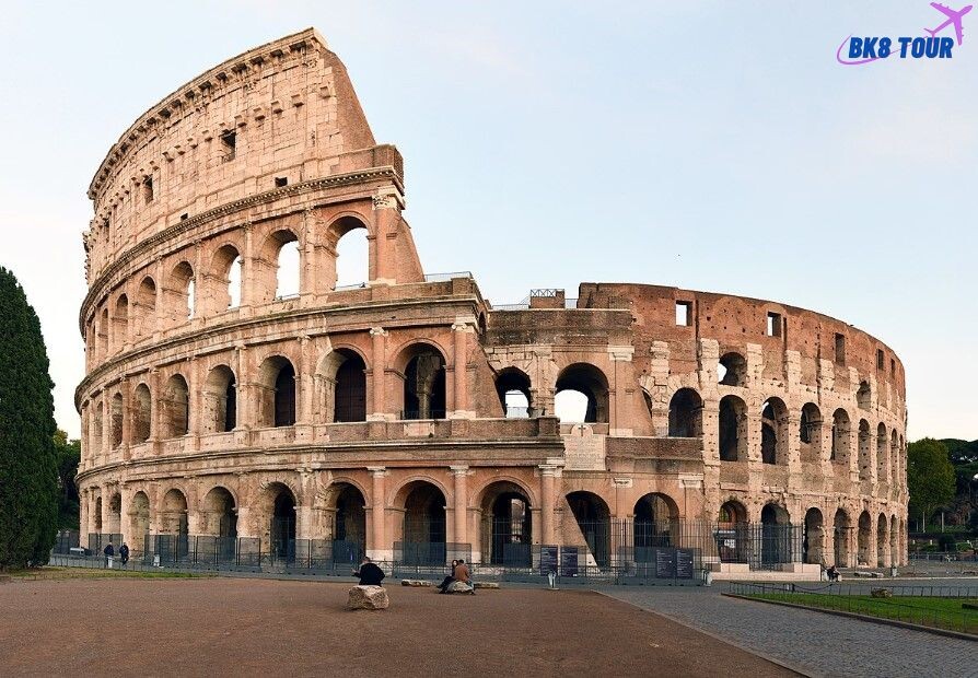 Hình ảnh đấu trường La Mã mang tên Colosseum