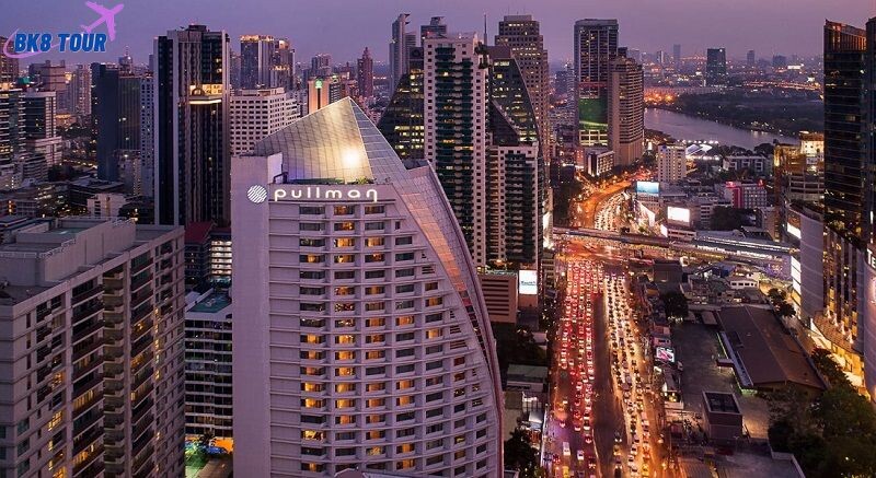 Khách sạn Pullman Bangkok Hotel G được đánh giá cao tại Thái Lan