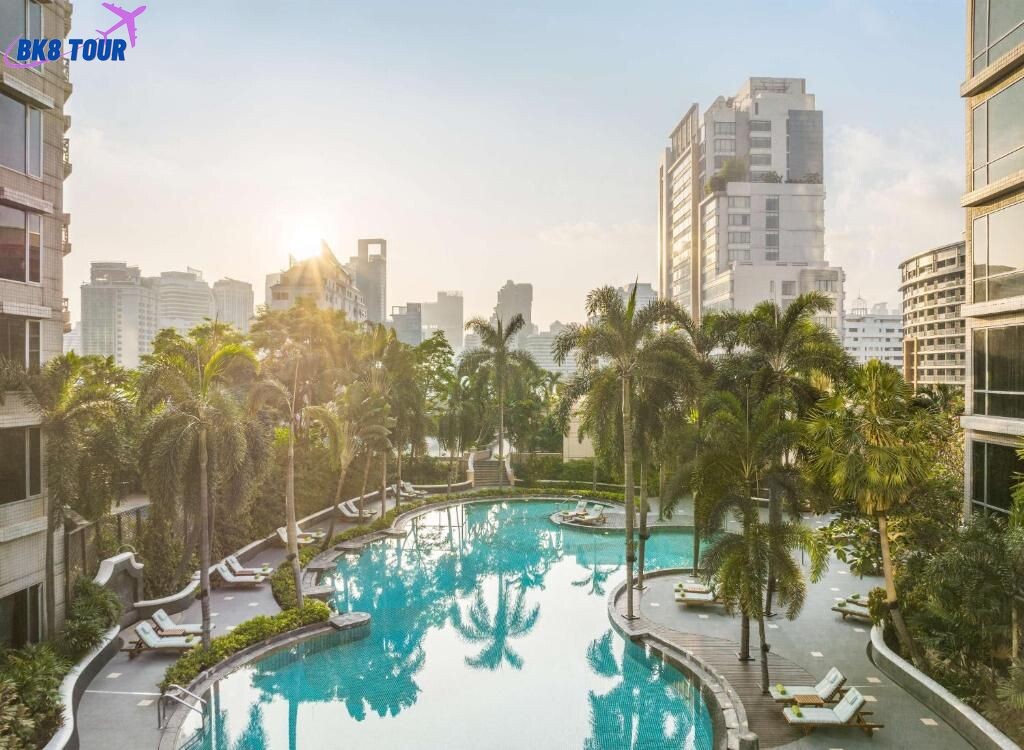 Khách sạn The Conrad Bangkok Residences phù hợp với nhóm đông người