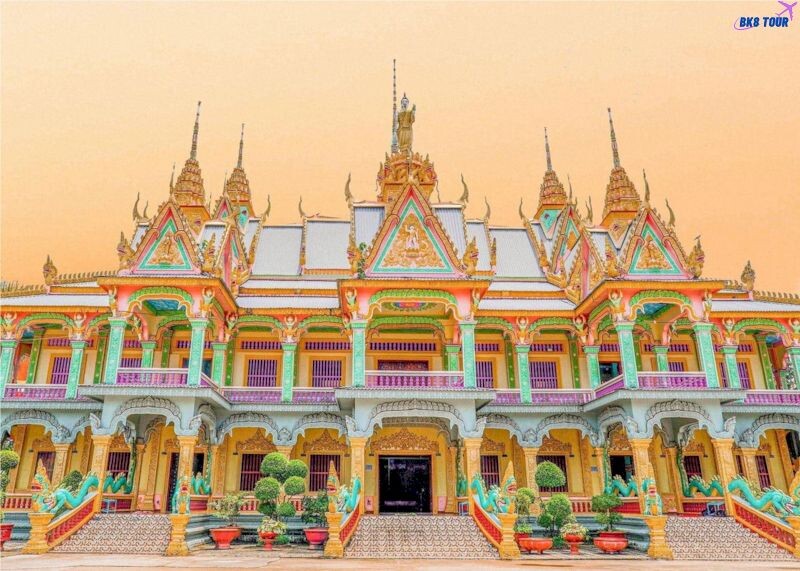 Chùa Khmer mang nét đẹp văn hóa và lịch sử 