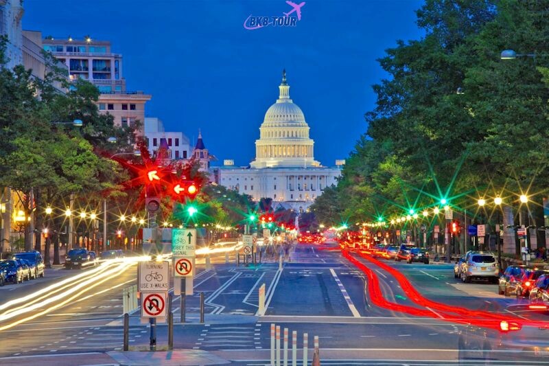 Washington D.C là thành phố không thể bỏ qua khi đến New York