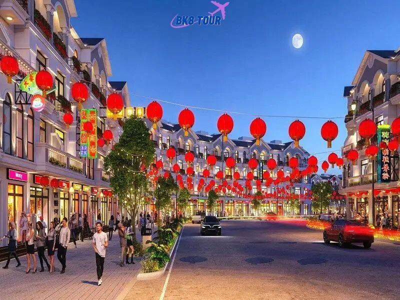 Cổng chào Shanghai tại khu du lịch Garand World Phú Quốc là điểm nhấn vô cùng ấn tượng