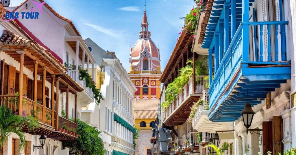 Thị trấn Old Cartagena với kiến trúc cổ