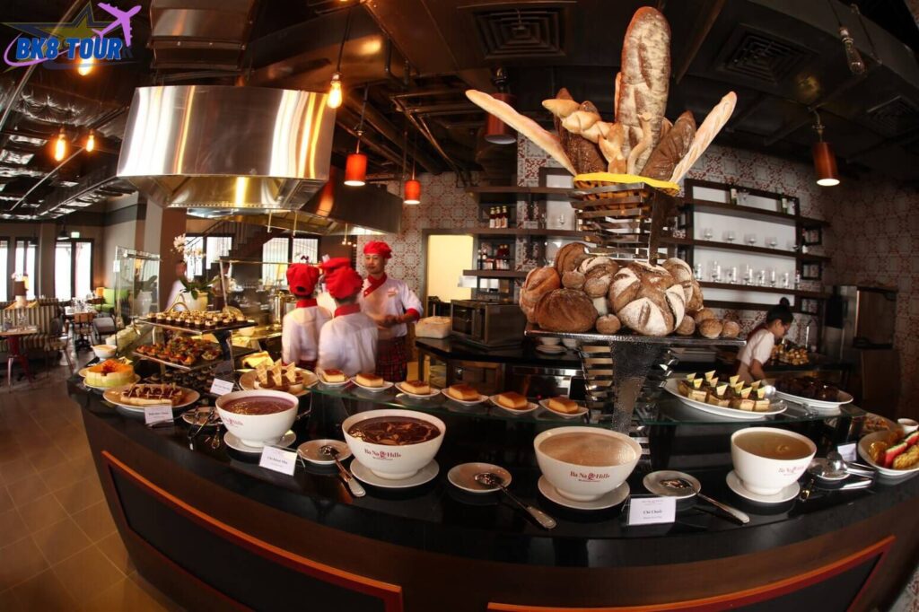 Giá vé Bà Nà Hills cho buffet chính xác, chi tiết