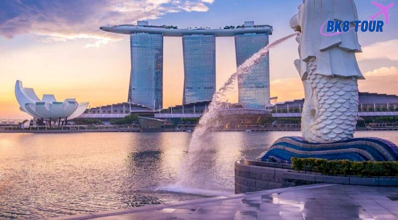 Giá Tour DuaĐảo sư tử - biểu tượng của Singapore Lịch Singapore Và Malaysia