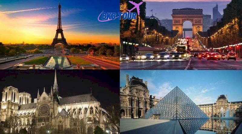 Lịch trình du lịch Pháp từng ngày theo tour bạn có thể tham khảo