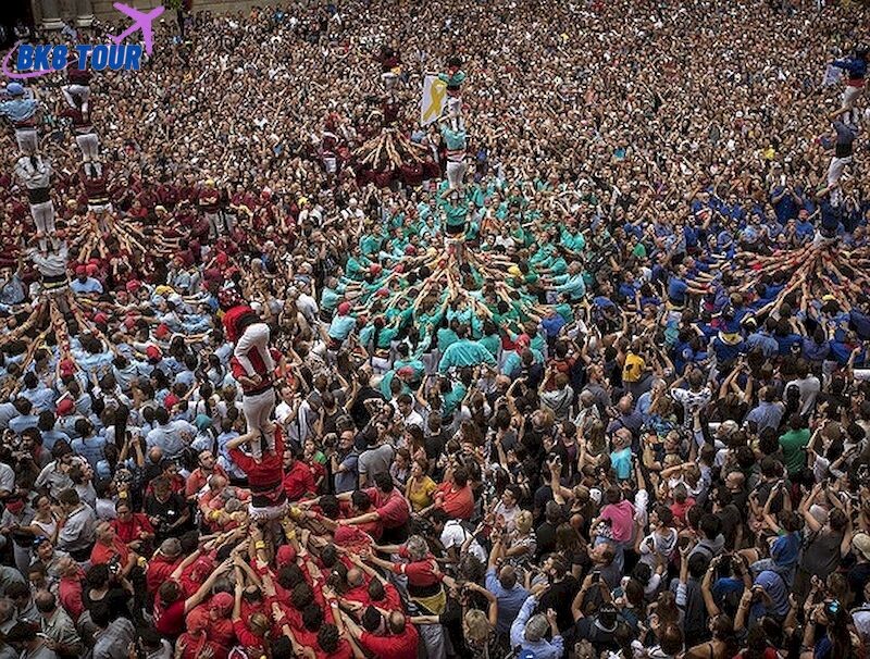 Lễ hội Ha Merce ở Barcelona, Tây Ban Nha